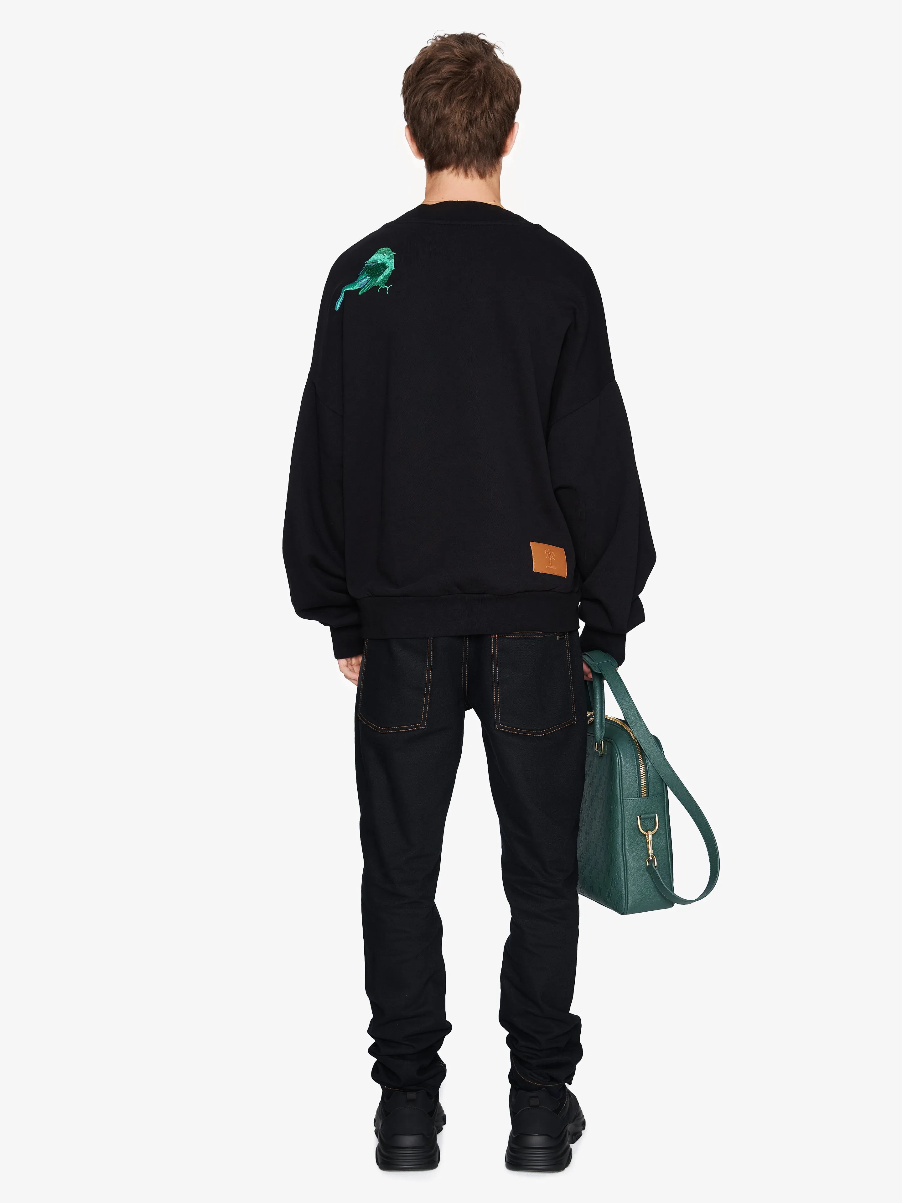 NORTHERN BIRDS EMBROIDERED FLEECE sold by Place of Elms product image thumbnail 5
