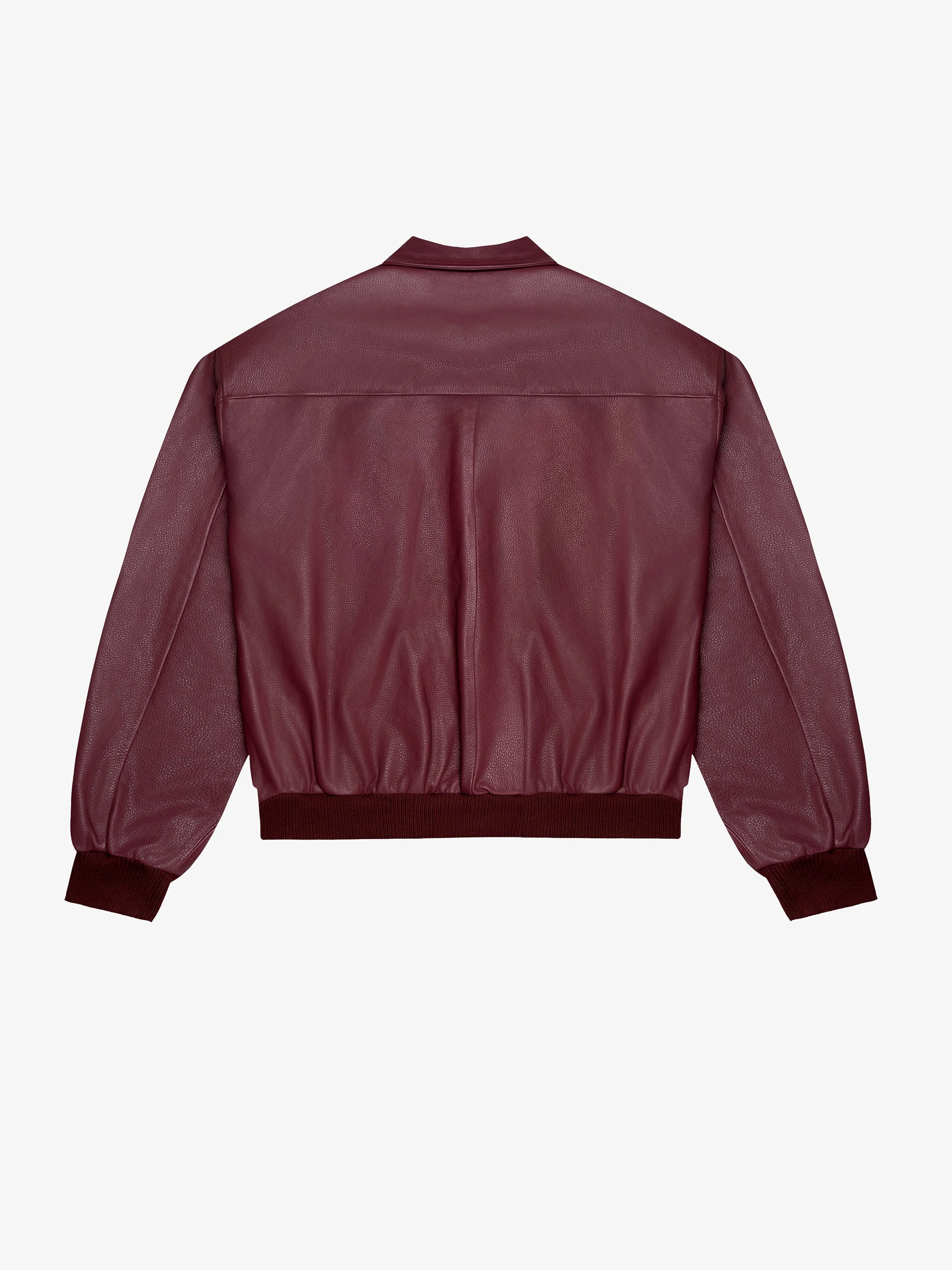 RED DIAMOND LEATHER BOMBER sold by Place of Elms product image thumbnail 2