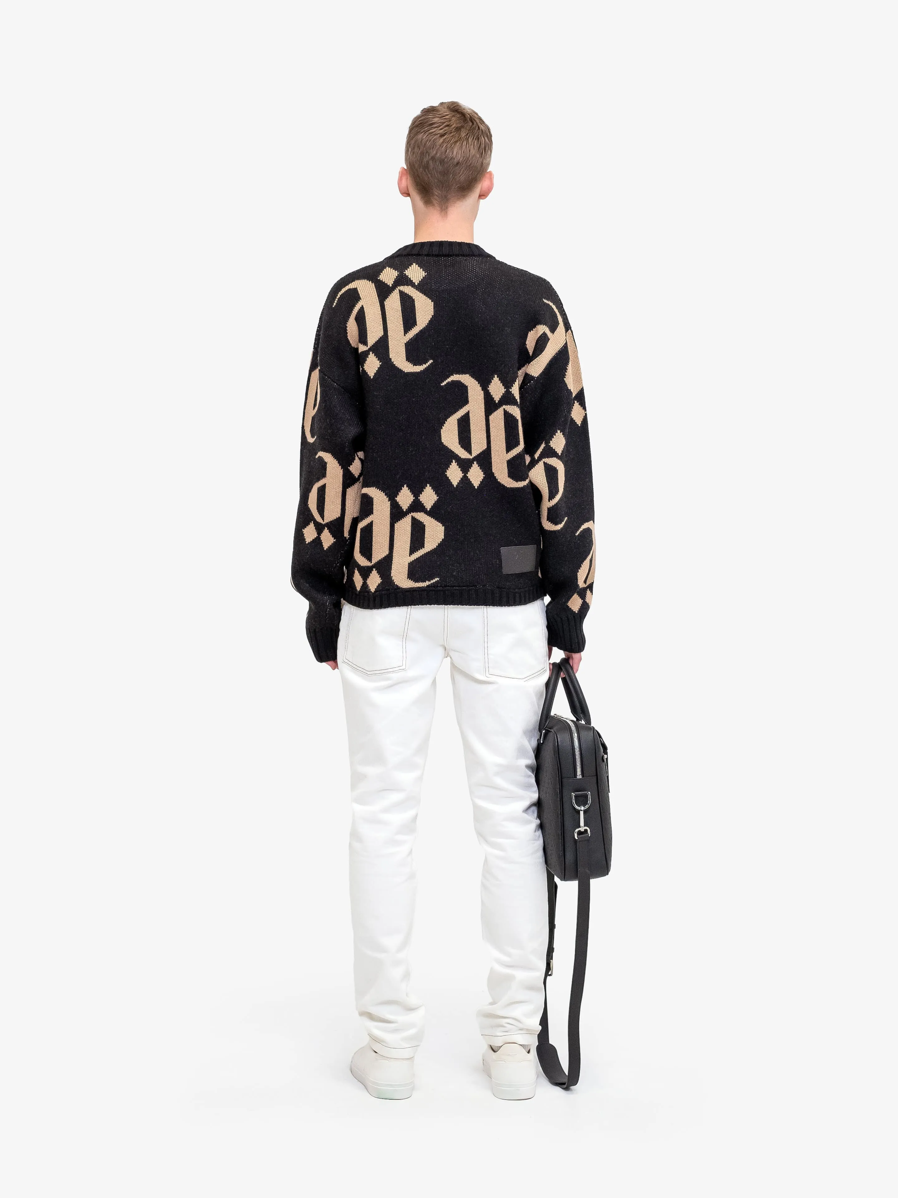 NERO CASTANO MONOLINK SWEATER sold by Place of Elms product image thumbnail 5