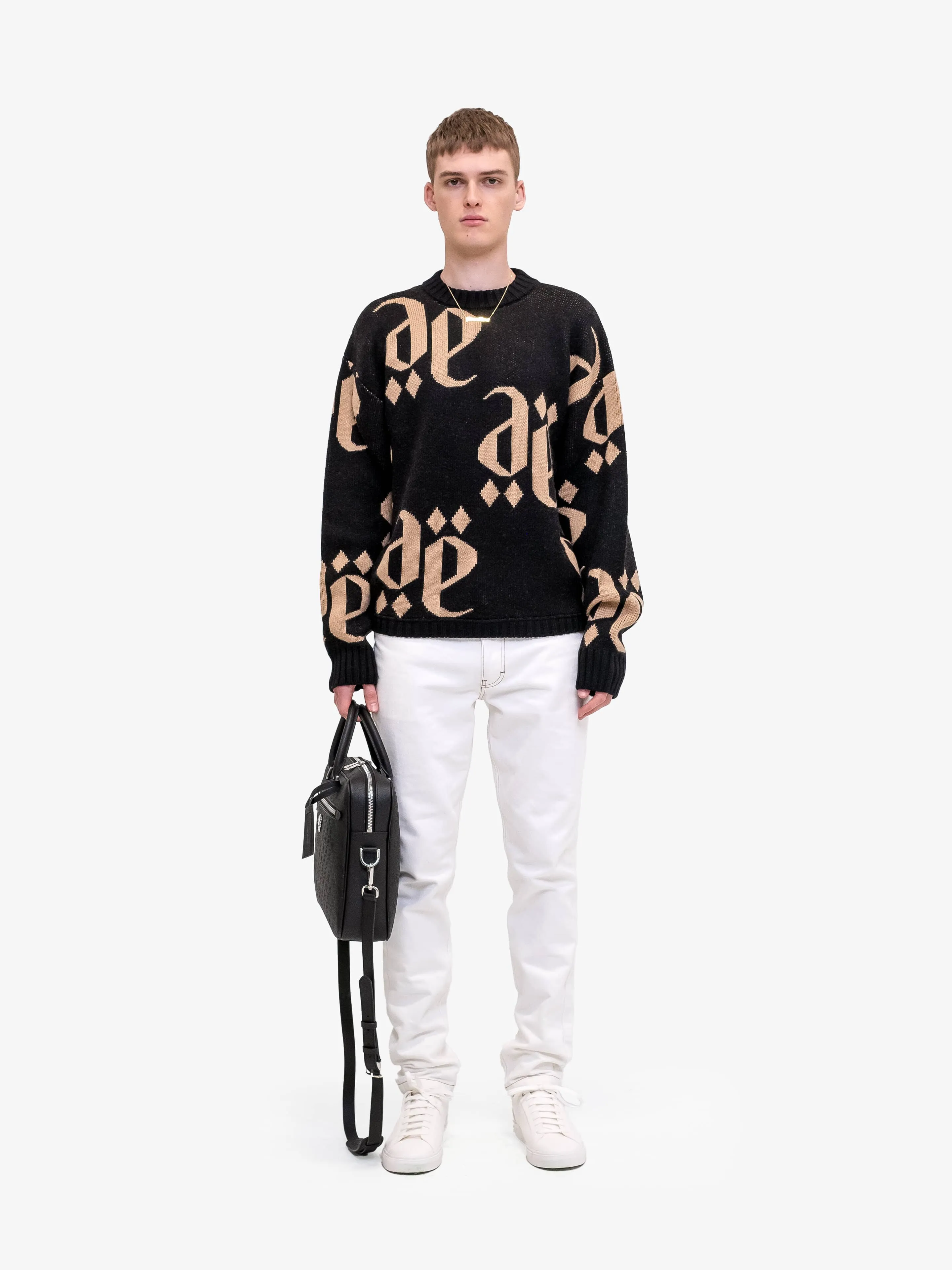 NERO CASTANO MONOLINK SWEATER sold by Place of Elms product image thumbnail 4