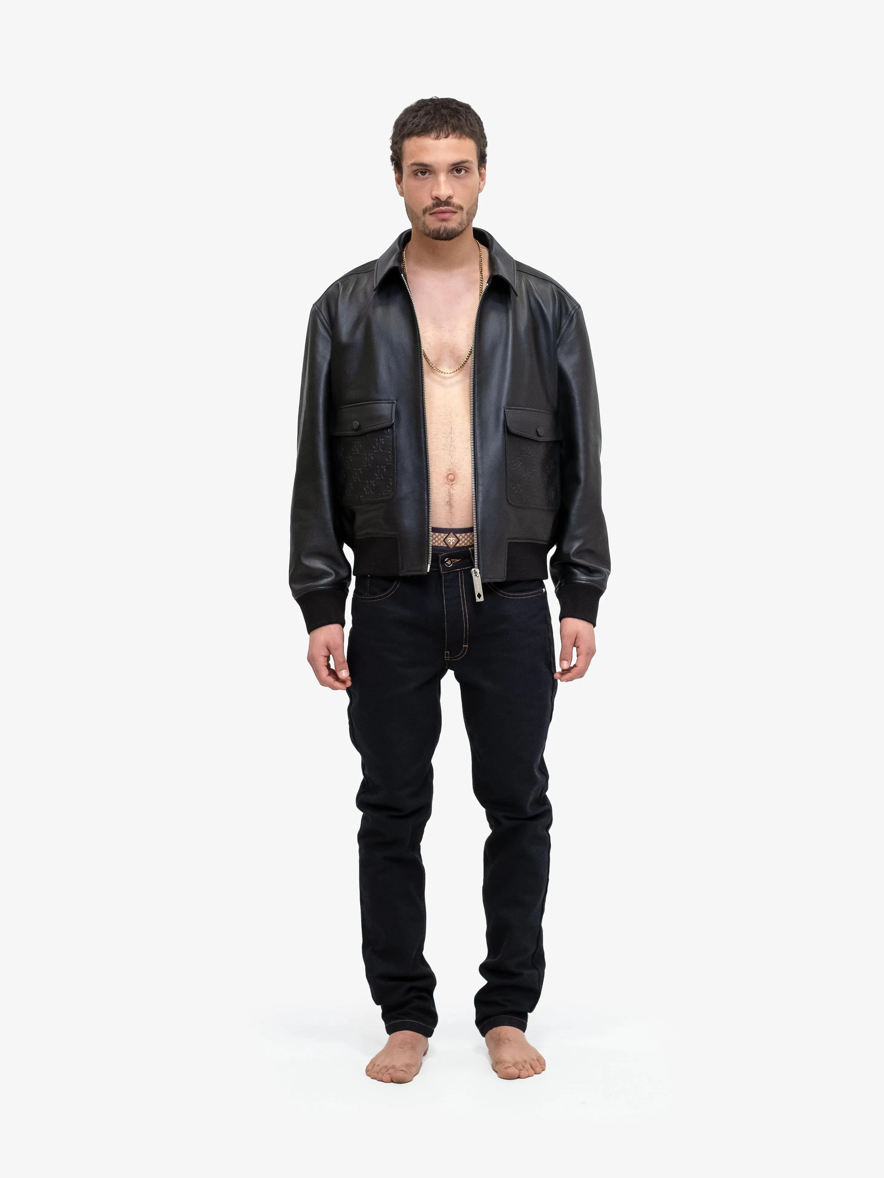 OBSIDIAN DENIM PANTS sold by Place of Elms product image thumbnail 3