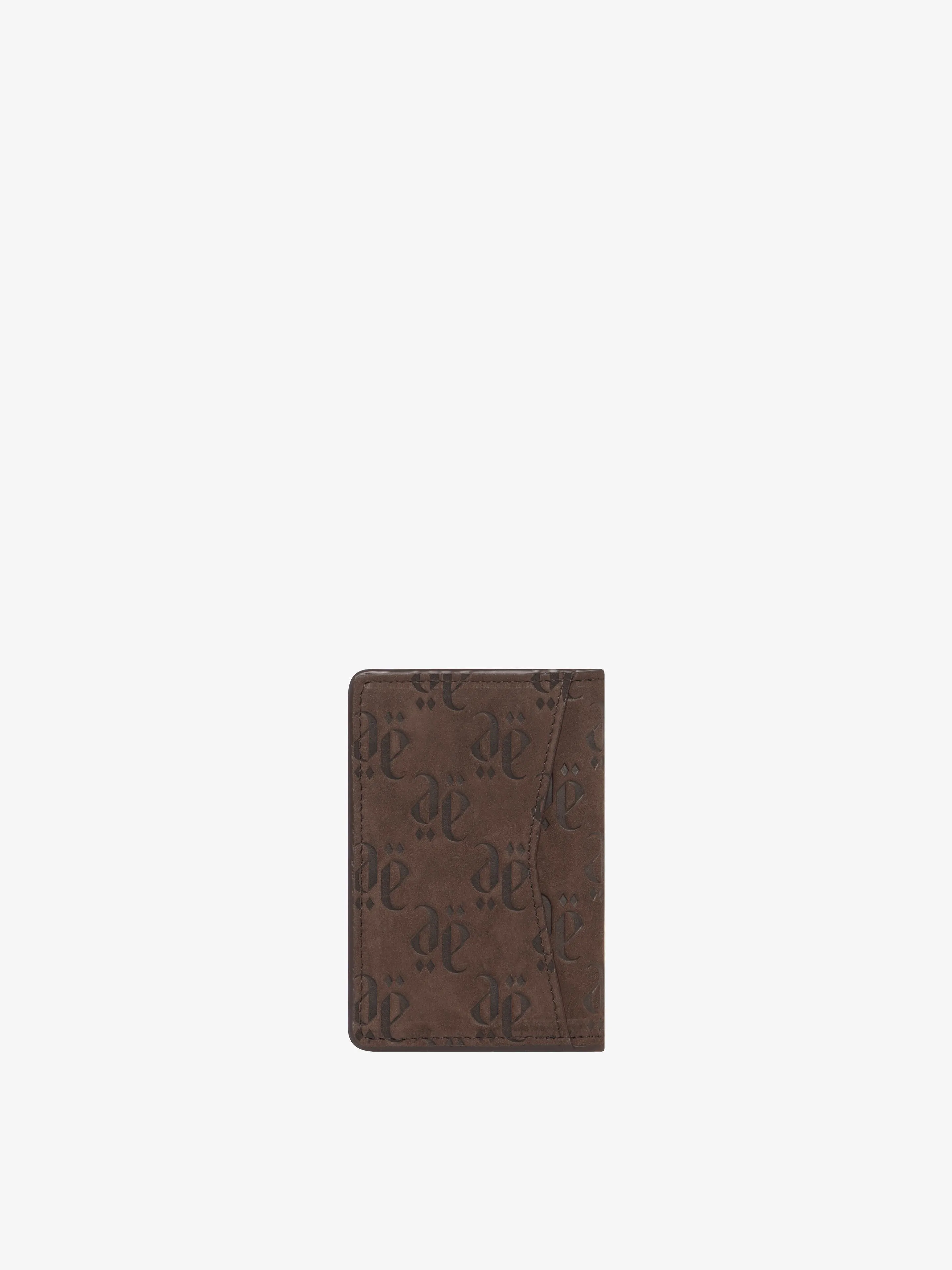 CHOCOLATE NUBUCK MONOLINK BUSINESS WALLET sold by Place of Elms product image thumbnail 3