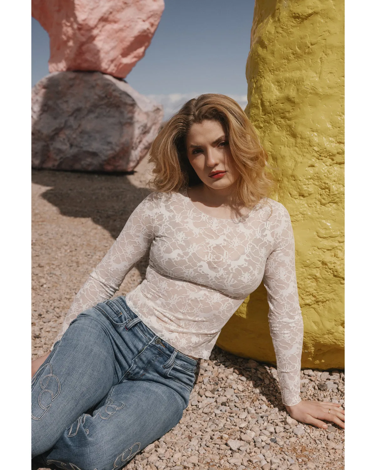 Palomino Lace Long Sleeve Shirt sold by Idyllwind product image thumbnail 4