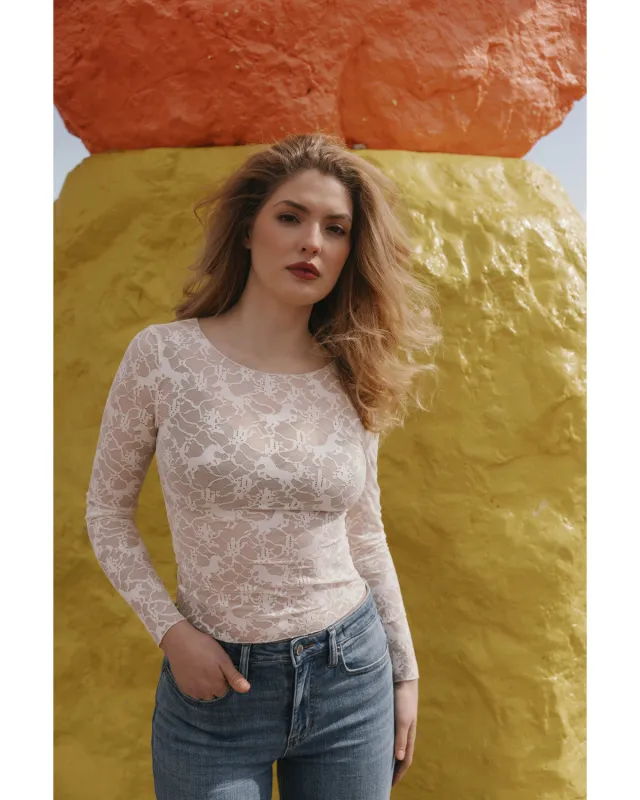 Palomino Lace Long Sleeve Shirt made by Idyllwind