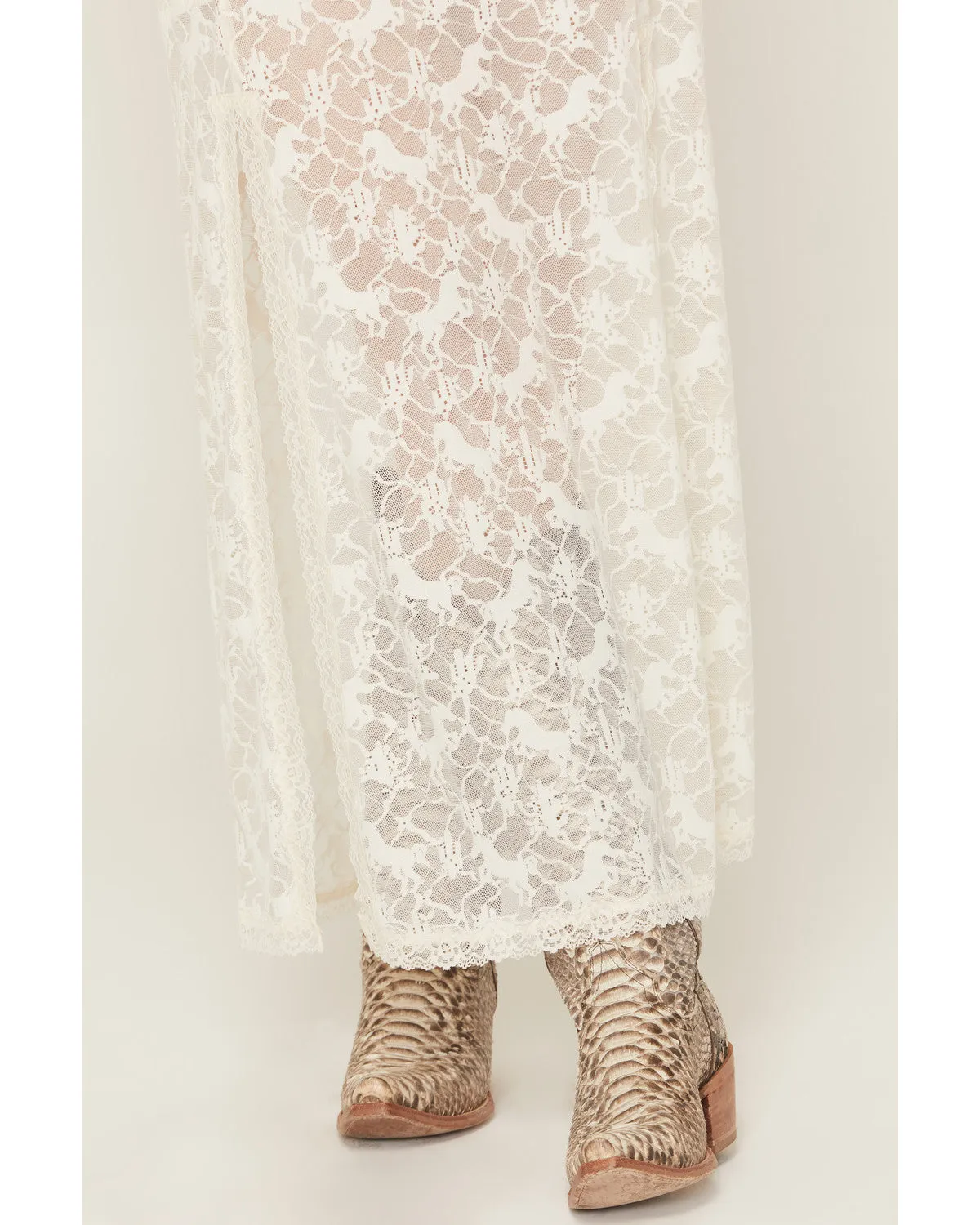 Palomino Horse Lace Midi Skirt sold by Idyllwind product image thumbnail 3