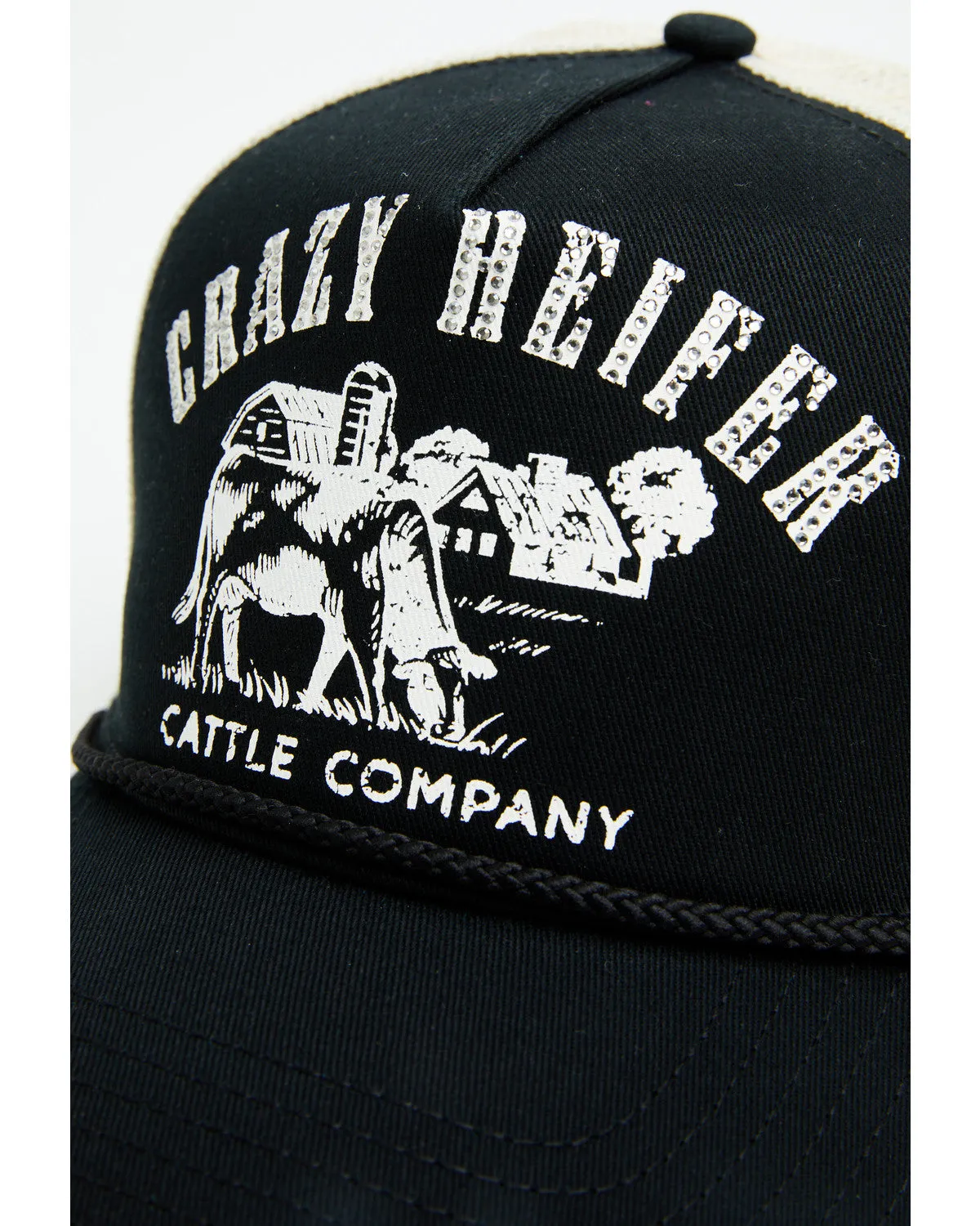 Crazy Heifer Ball Cap sold by Idyllwind product image thumbnail 2