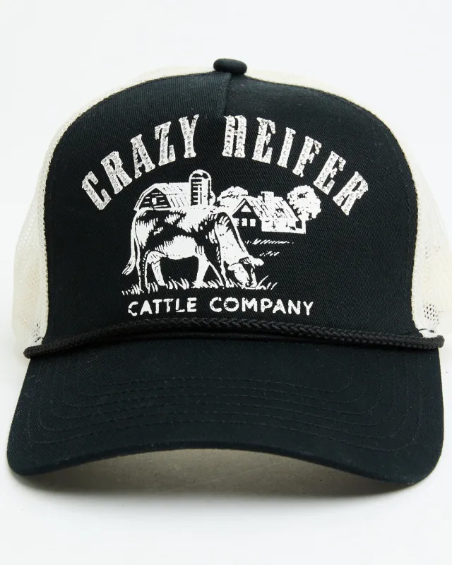 Crazy Heifer Ball Cap made by Idyllwind