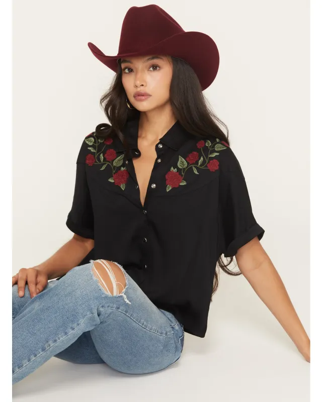 Songwriter Short Sleeve Snap Sateen Western Shirt made by Idyllwind