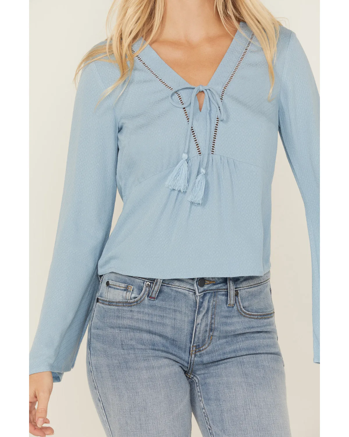 Cedar Lace-Up Top sold by Idyllwind product image thumbnail 3