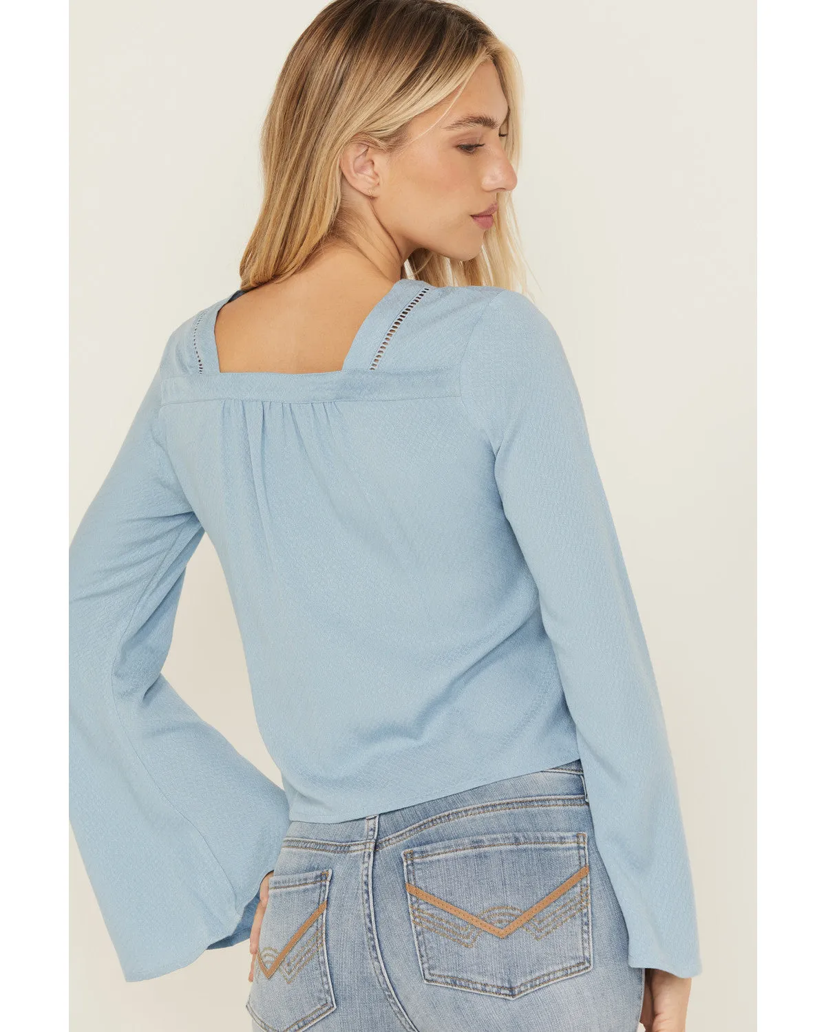 Cedar Lace-Up Top sold by Idyllwind product image thumbnail 4