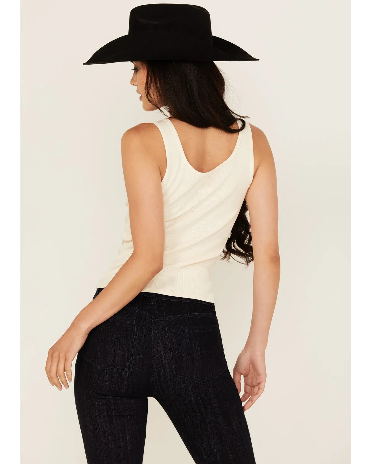 Sevier Studded Ribbed Tank Top sold by Idyllwind product image thumbnail 4