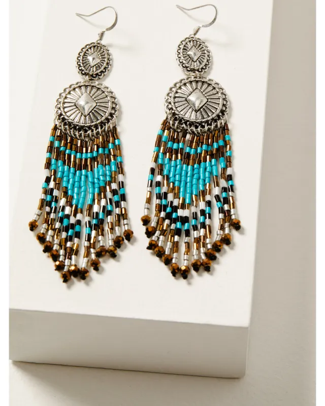 Caballero Turquoise Earrings made by Idyllwind