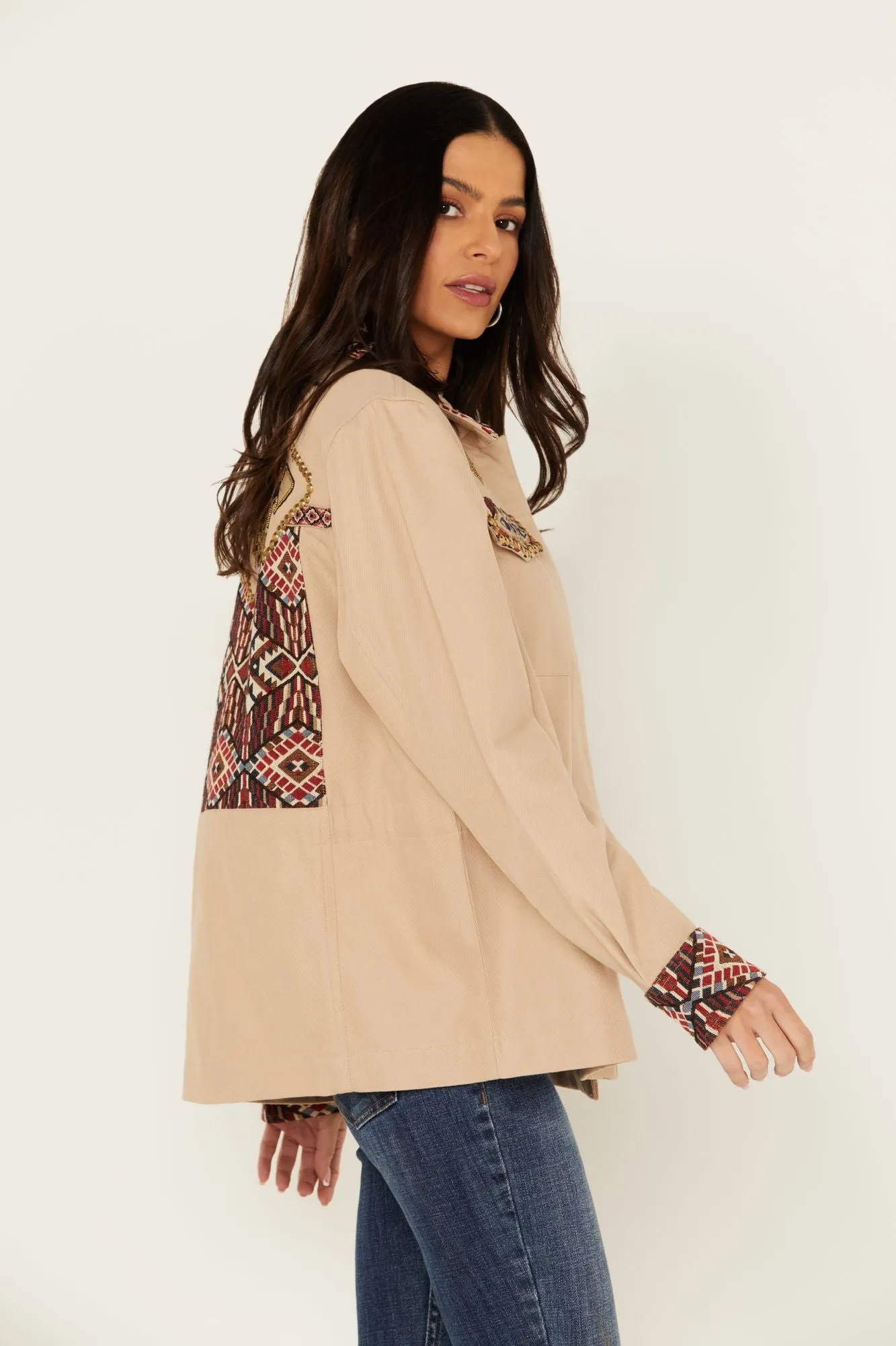 Autumn Embroidered Jacket sold by Idyllwind product image thumbnail 3