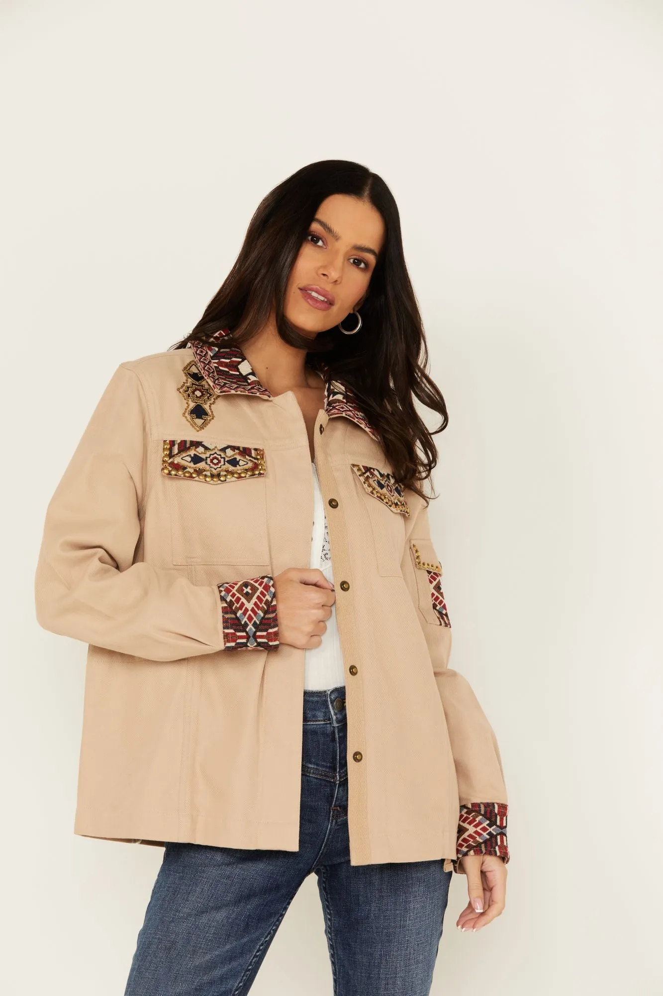 Autumn Embroidered Jacket sold by Idyllwind product image thumbnail 2
