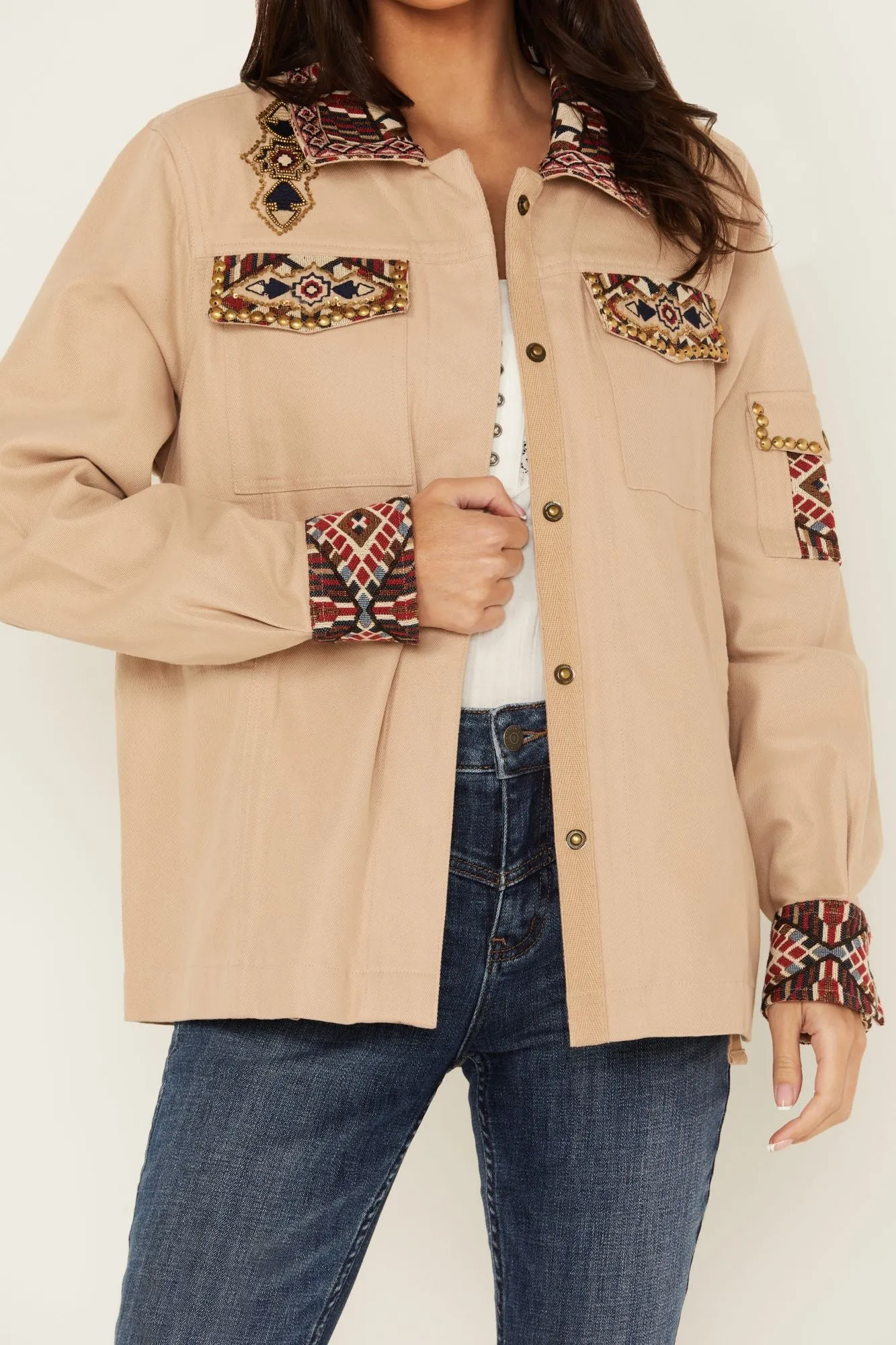 Autumn Embroidered Jacket sold by Idyllwind product image thumbnail 4