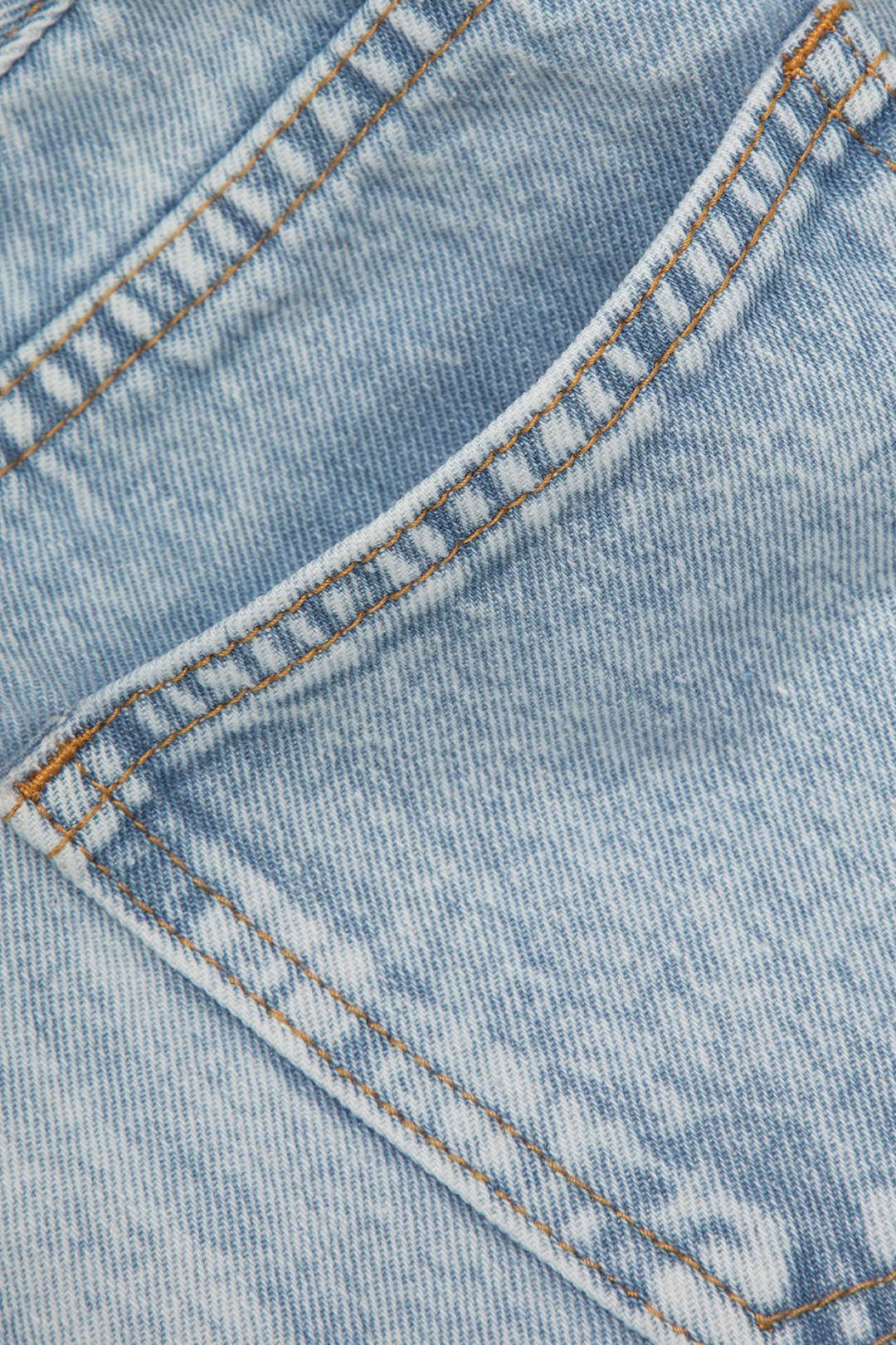 Frayed Trim Denim Shorts sold by Micas product image thumbnail 3