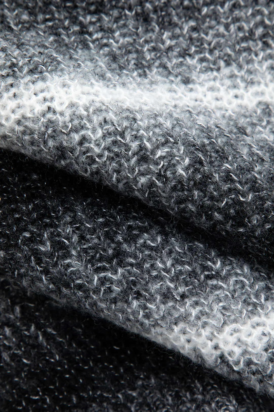 Ombre V-neck Button Up Knit Cardigan sold by Micas product image thumbnail 3