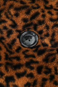 Leopard Faux Fur Long Coat sold by Micas