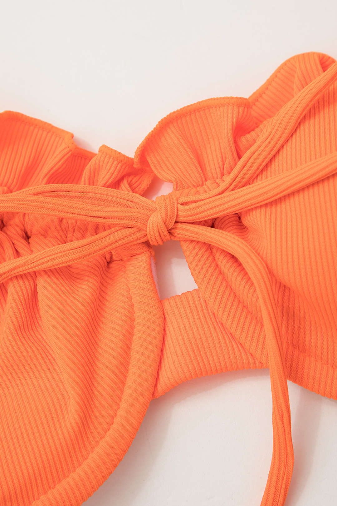 Frill Trim Tie Side Bikini Set sold by Micas product image thumbnail 3
