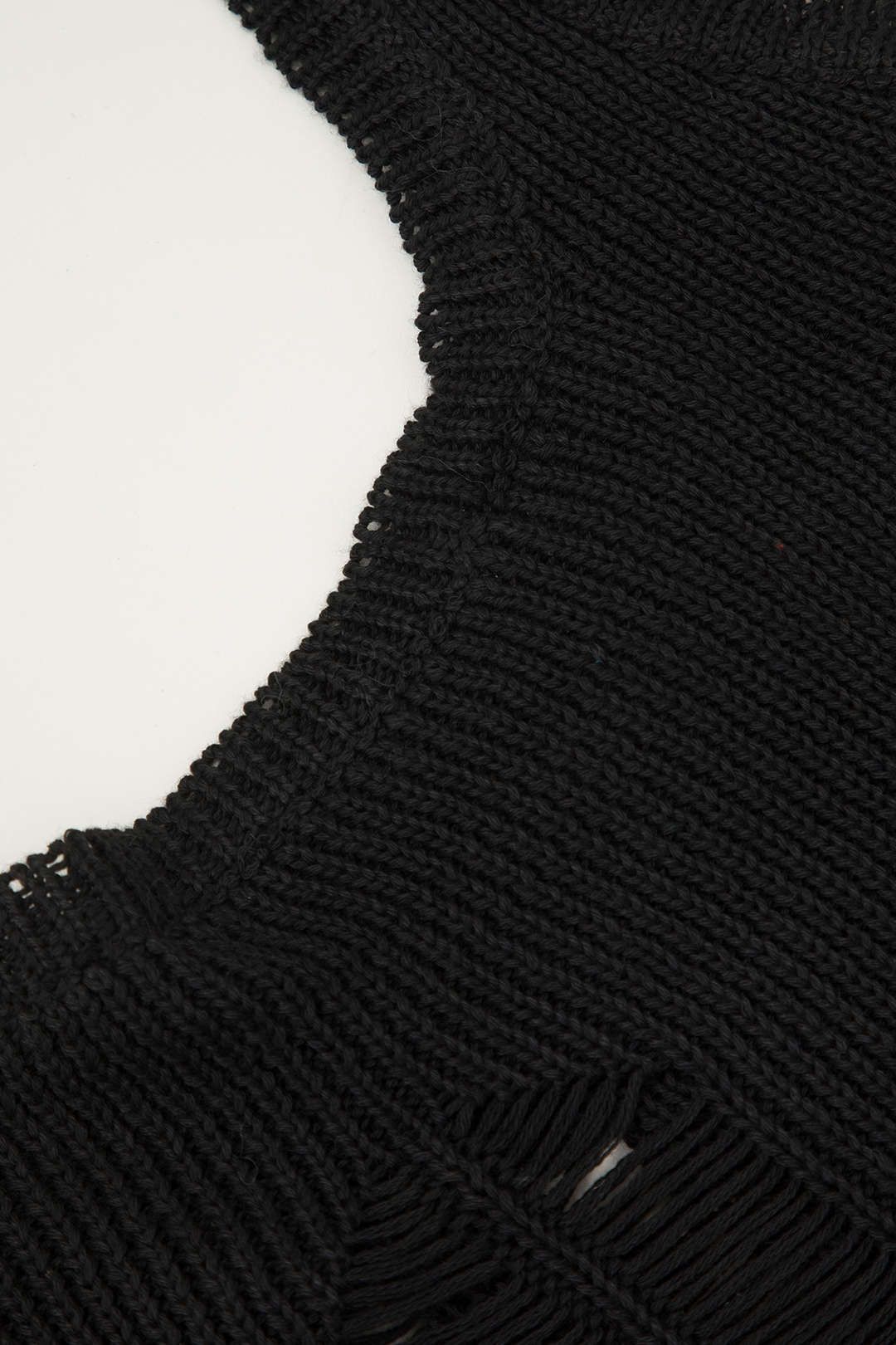 Distressed Laddered Knit Crop Tank Top And Maxi Skirt Set sold by Micas product image thumbnail 7