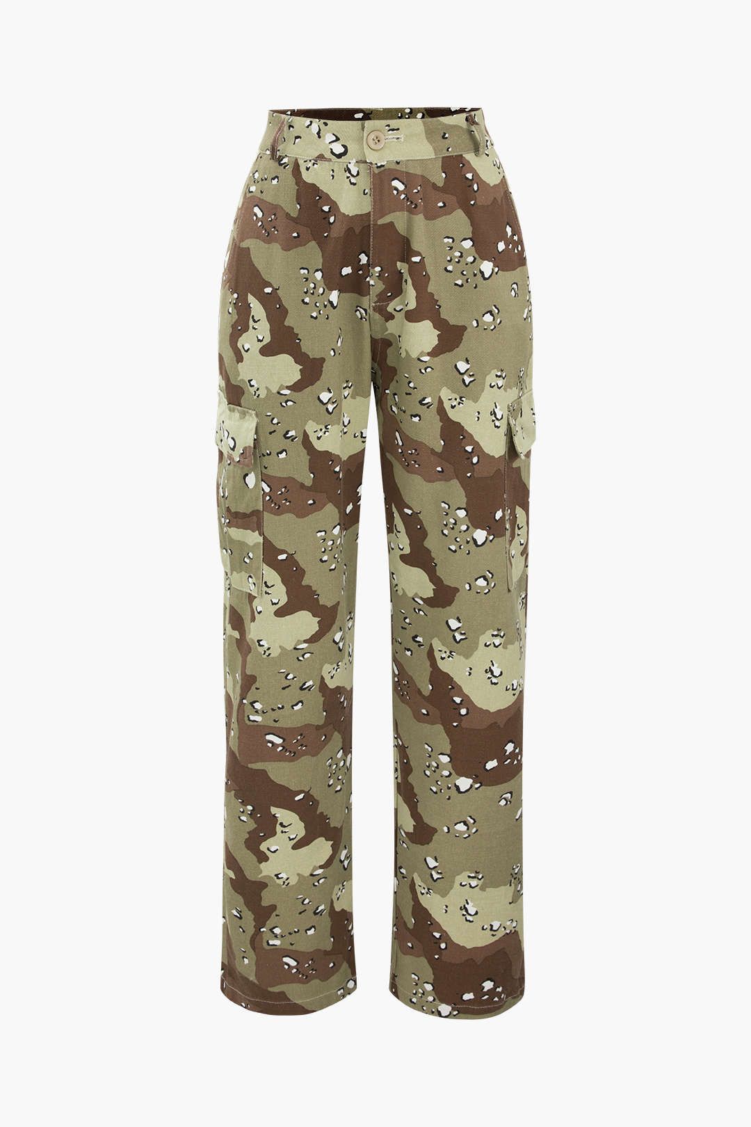Camo Flap Pocket Cargo Pants sold by Micas