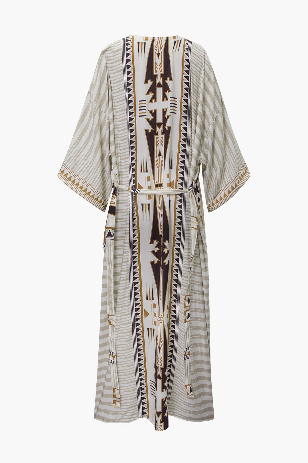 Printed Tie Waist Cover Up sold by Micas product image thumbnail 2