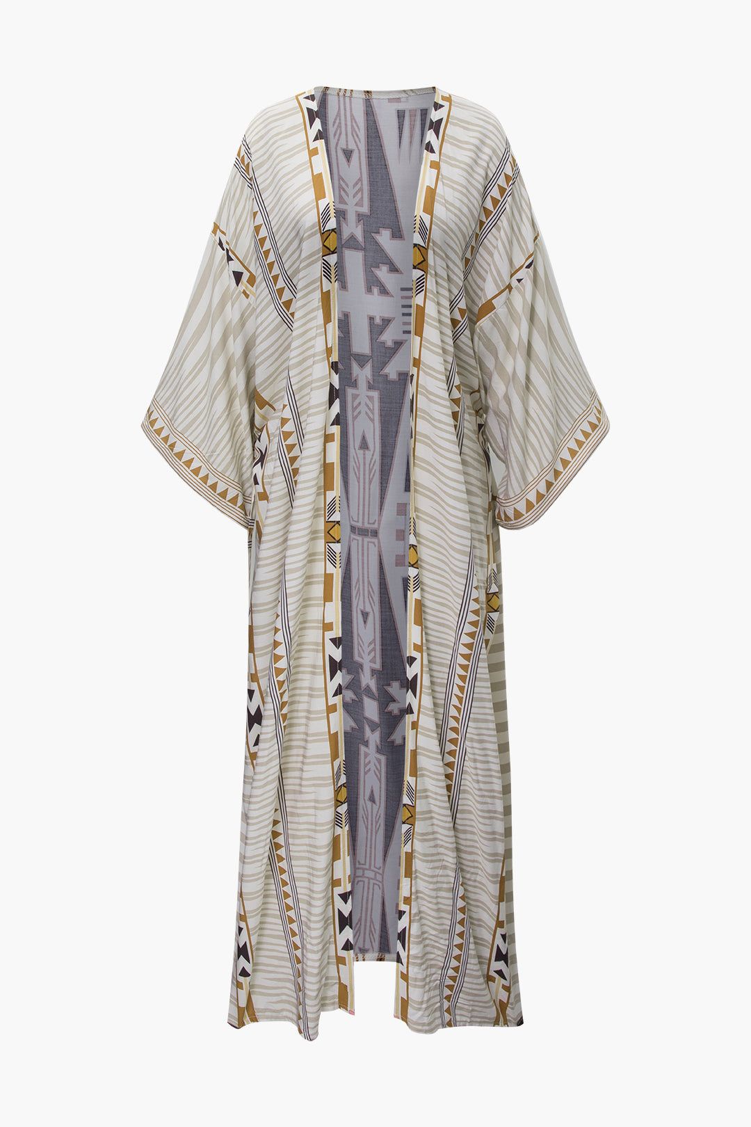 Printed Tie Waist Cover Up sold by Micas