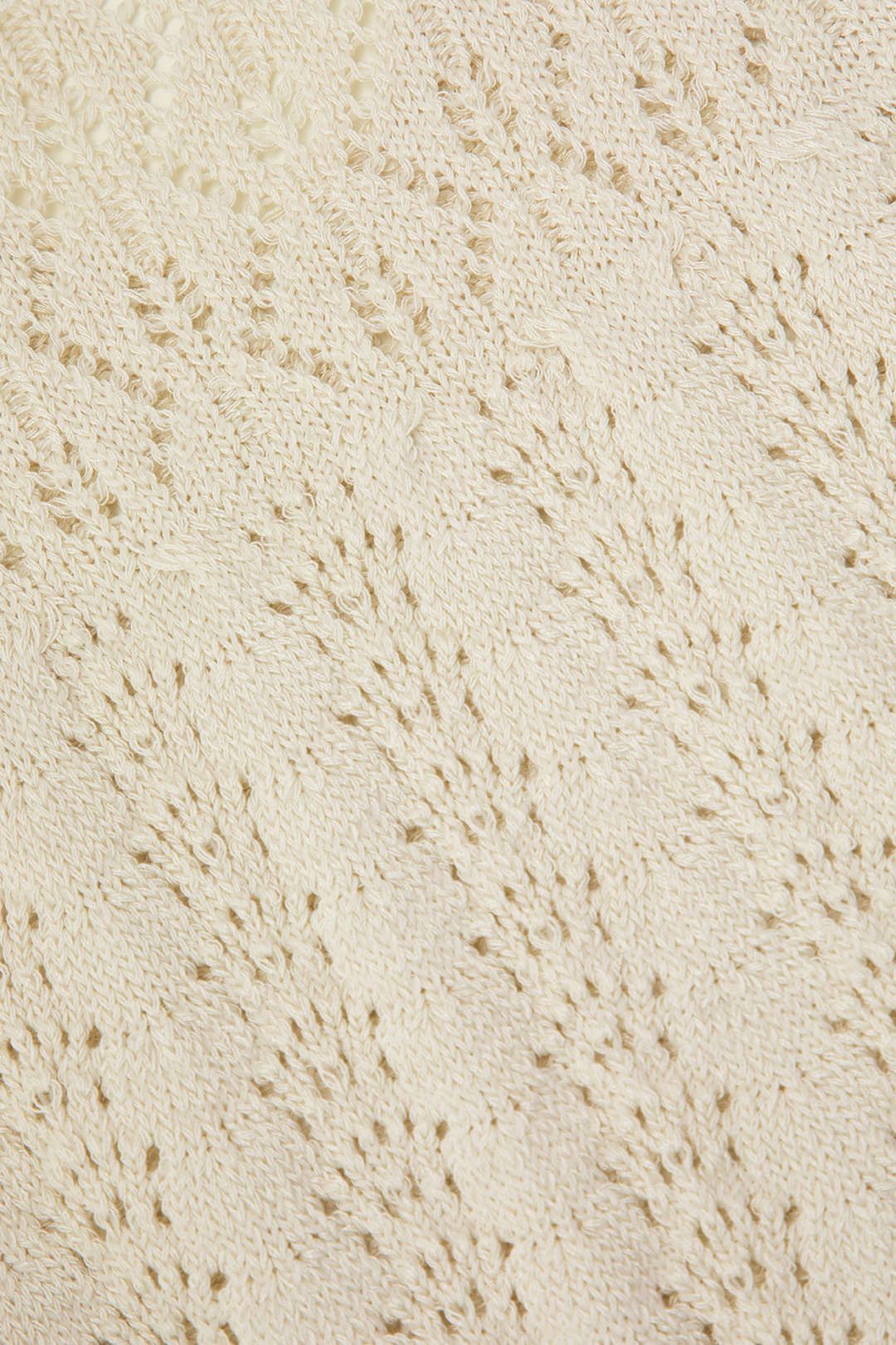 Openwork Knit Cut Out Tank Top sold by Micas product image thumbnail 3