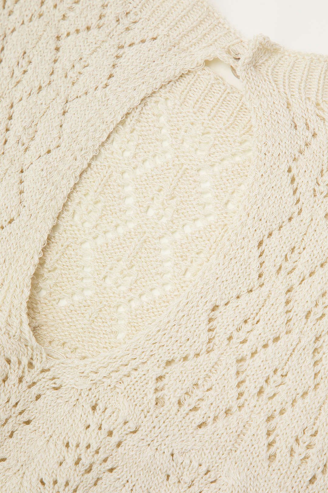 Openwork Knit Cut Out Tank Top sold by Micas product image thumbnail 4