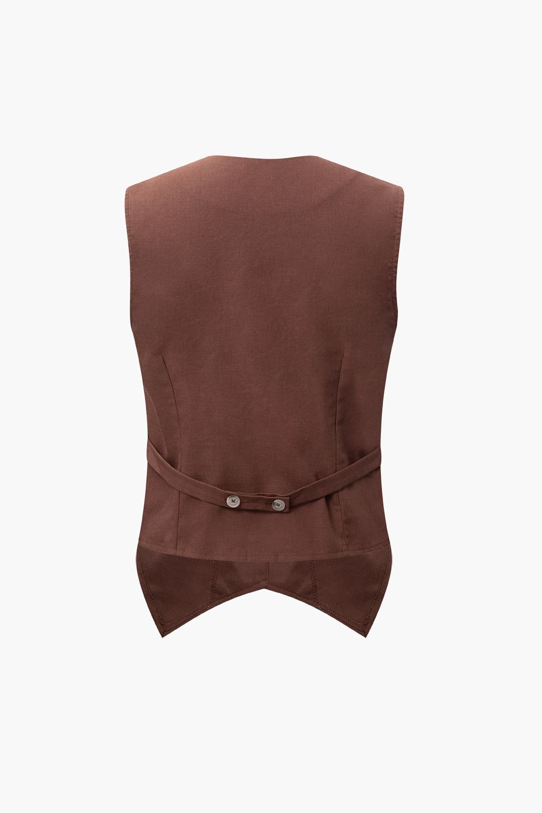 Linen V-neck Waistcoat And Suit Pants Set sold by Micas product image thumbnail 4