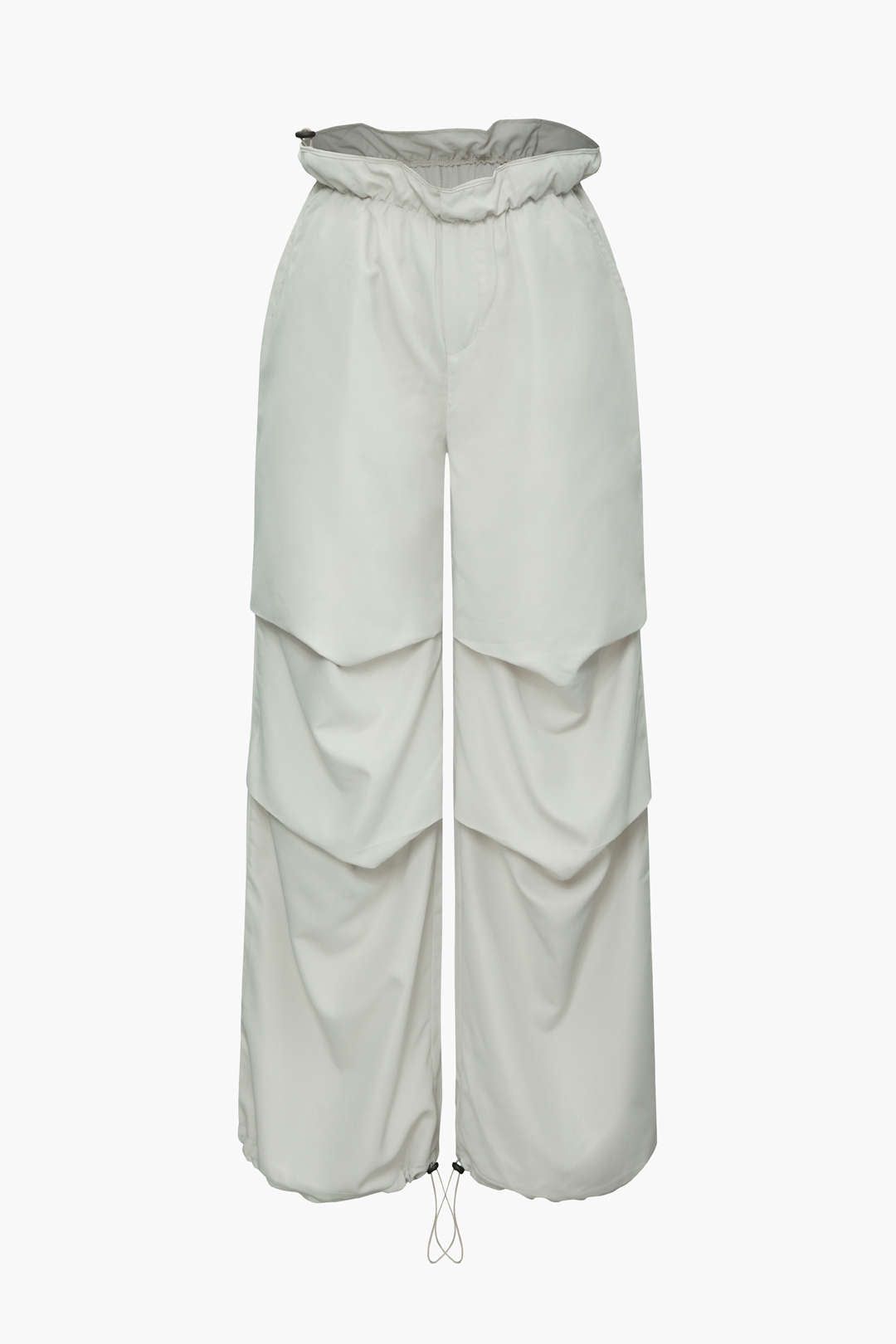 Paperbag High Waisted Straight Leg Cargo Pants sold by Micas