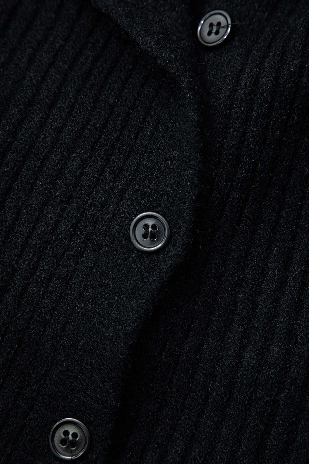 Asymmetrical Button Up Knit Cardigan sold by Micas product image thumbnail 4