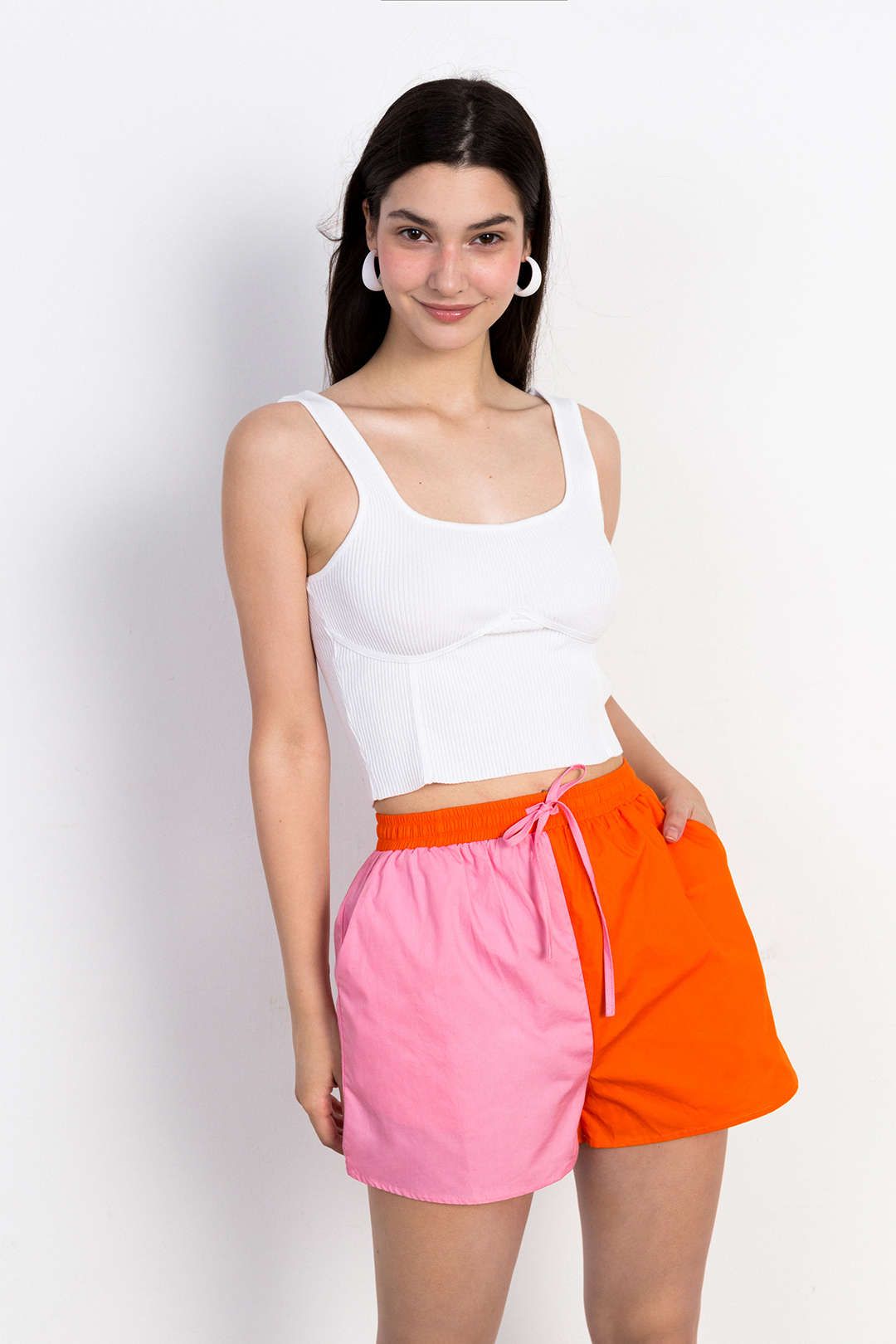 Square Neck Rib Knit Cami Top sold by Micas product image thumbnail 8