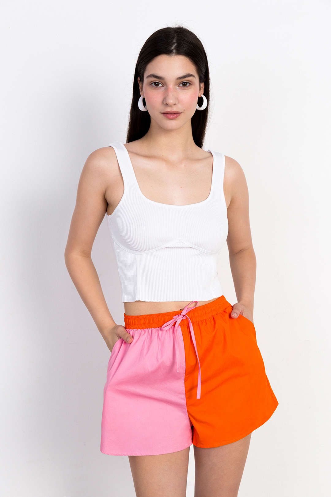 Square Neck Rib Knit Cami Top sold by Micas product image thumbnail 9