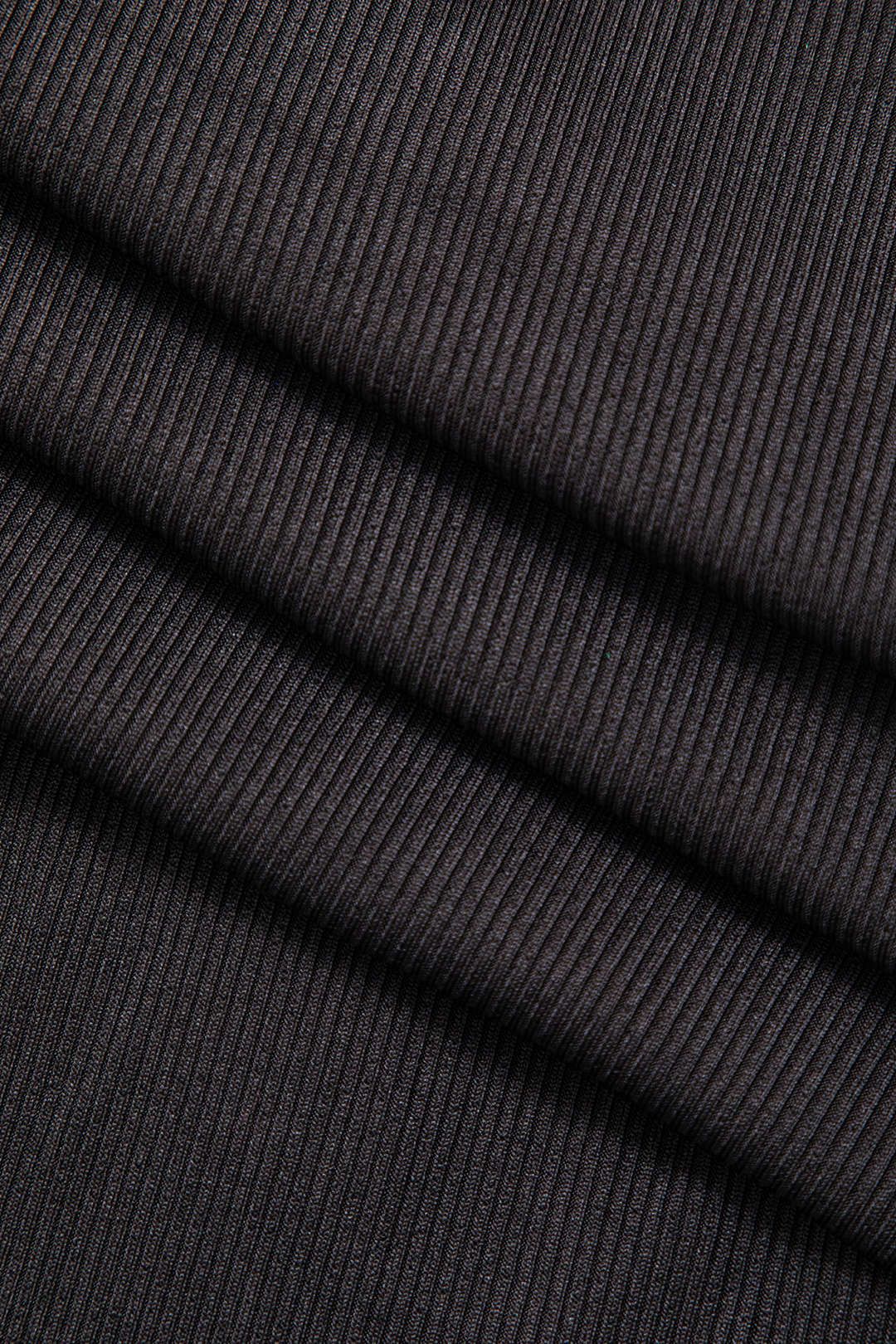 Rib Knit Drawstring High Waisted Wide Leg Pants sold by Micas product image thumbnail 4