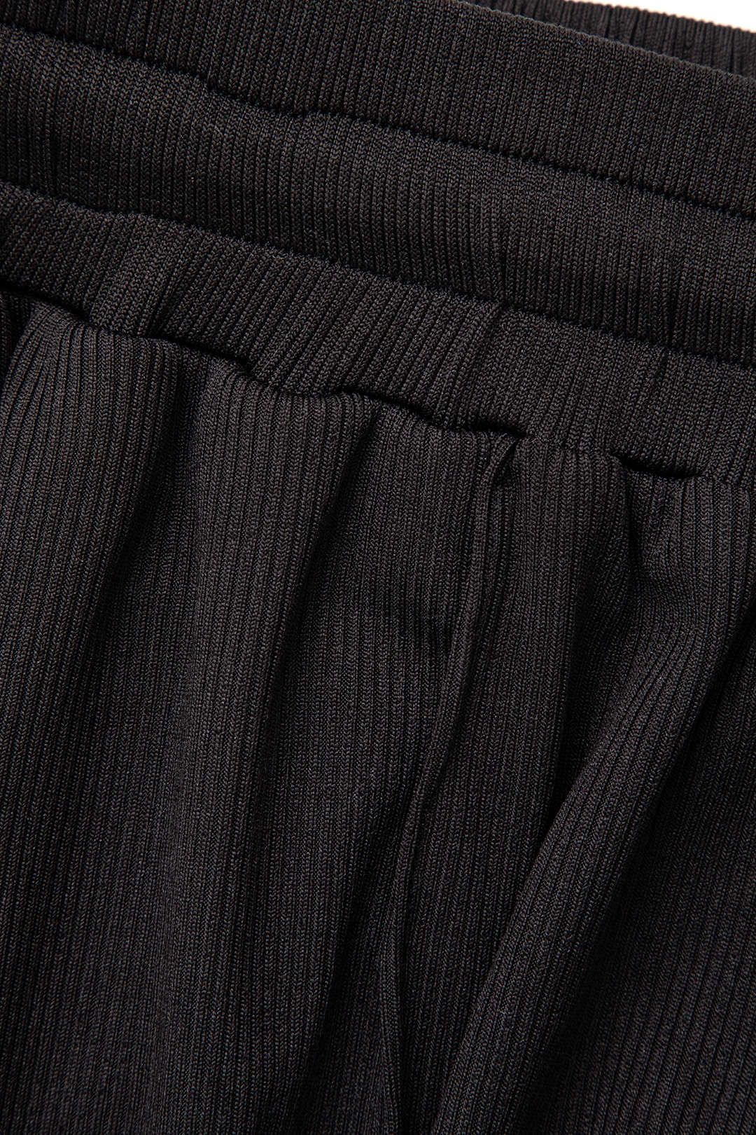 Rib Knit Drawstring High Waisted Wide Leg Pants sold by Micas product image thumbnail 5