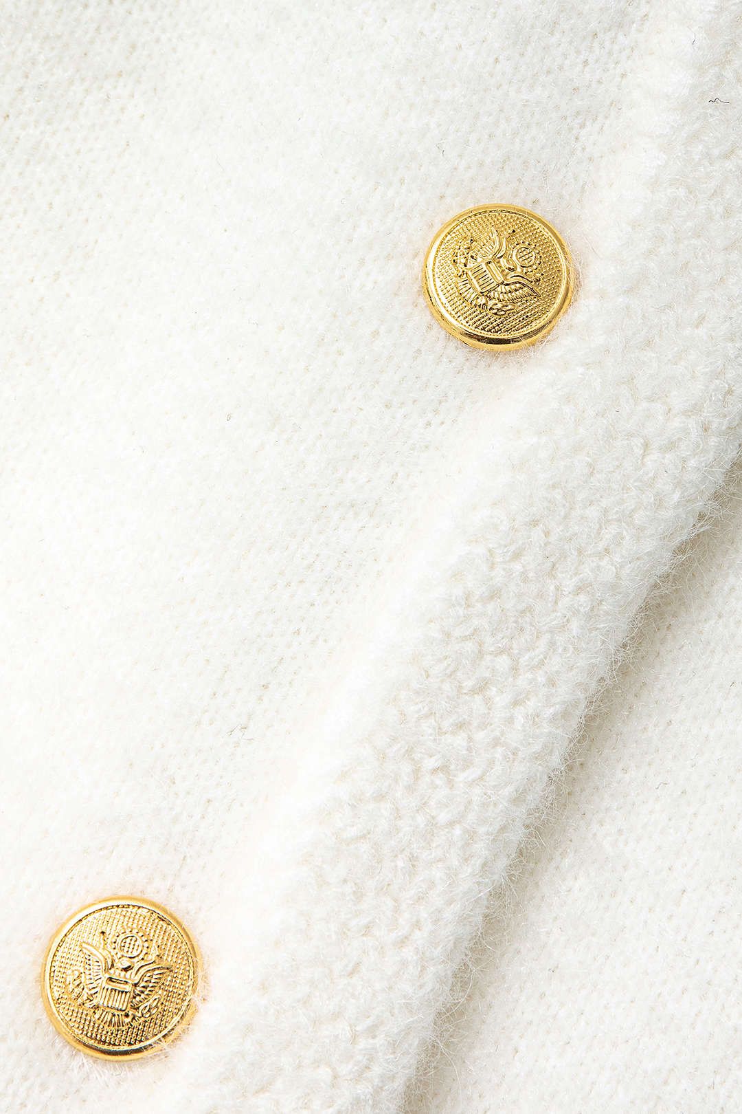 Round Neck Button Up Long Sleeve Knit Cardigan sold by Micas product image thumbnail 3