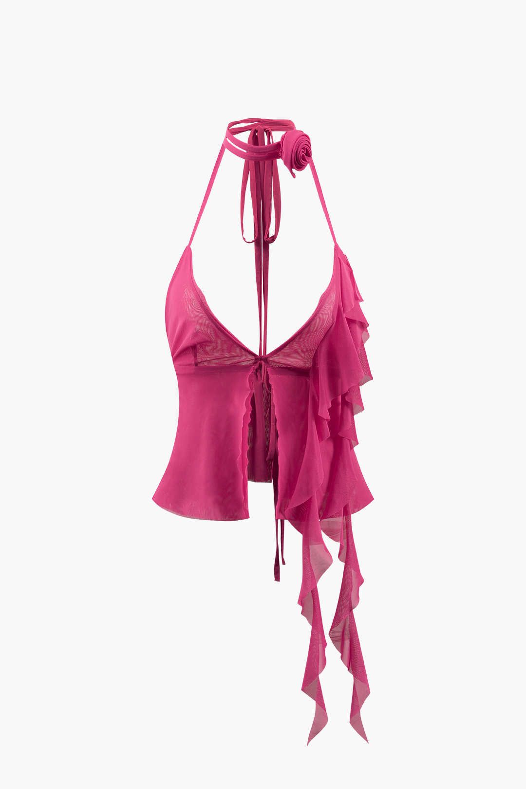 ●PINK PINEAPPLE● ROSE MESH TOPBLACK m1037_1259238 Designer fashion, Seoul-fully created | W Concept