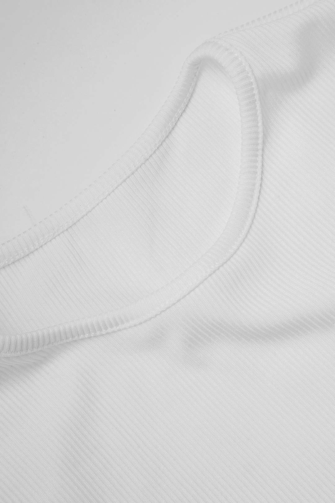 Short Sleeve Cut Out Side Crop T-Shirt sold by Micas product image thumbnail 8