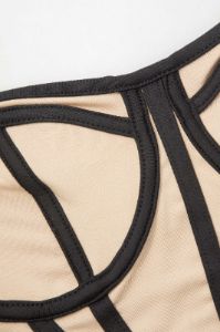 Contrast Stitch Tube Top sold by Micas