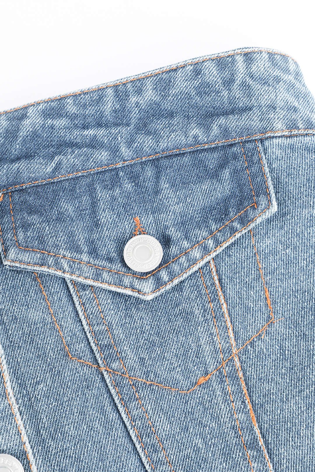 Frayed Hem Denim Strapless Top sold by Micas product image thumbnail 3