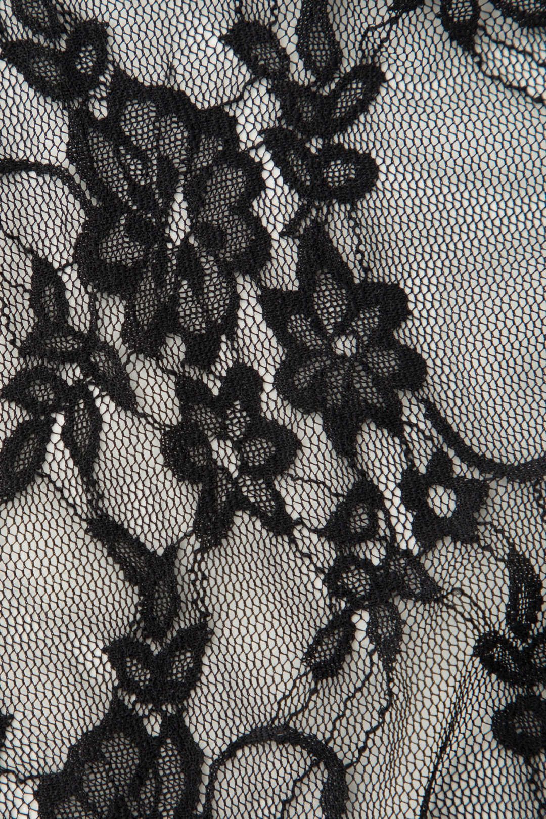 Sheer Lace Tie Back Frill Tank Top sold by Micas product image thumbnail 4