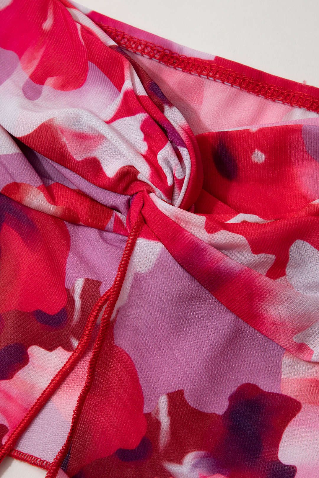 Floral Print Twist Cami Top And Midi Skirt Set sold by Micas product image thumbnail 6