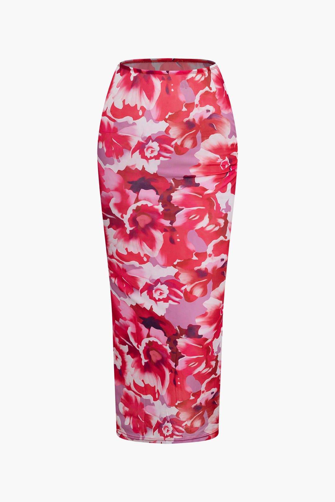 Floral Print Twist Cami Top And Midi Skirt Set sold by Micas product image thumbnail 3