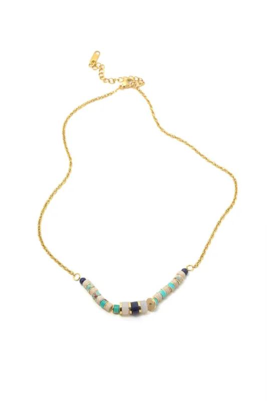 Multi Beaded Necklace sold by Micas