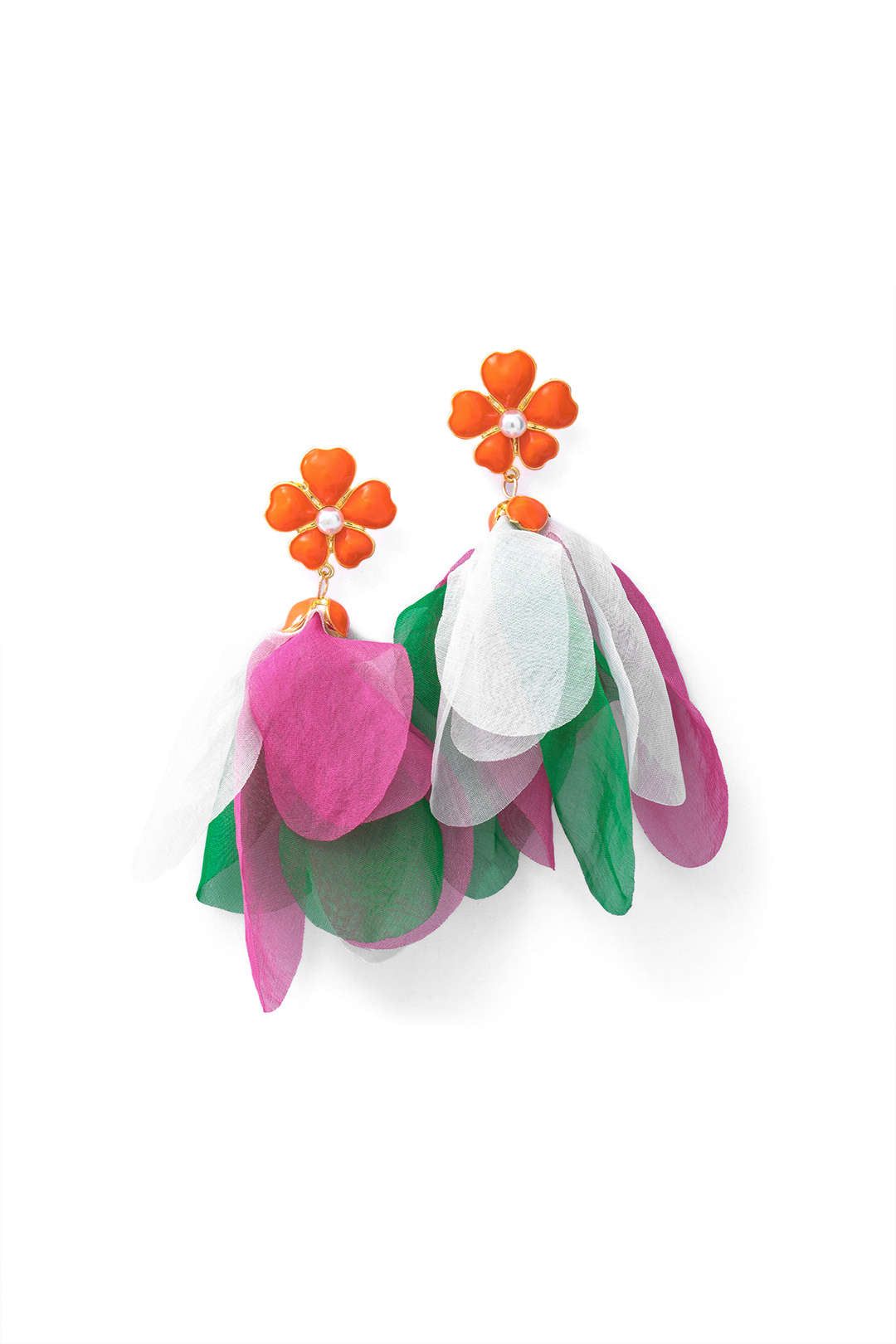 Flower Drop Earrings sold by Micas