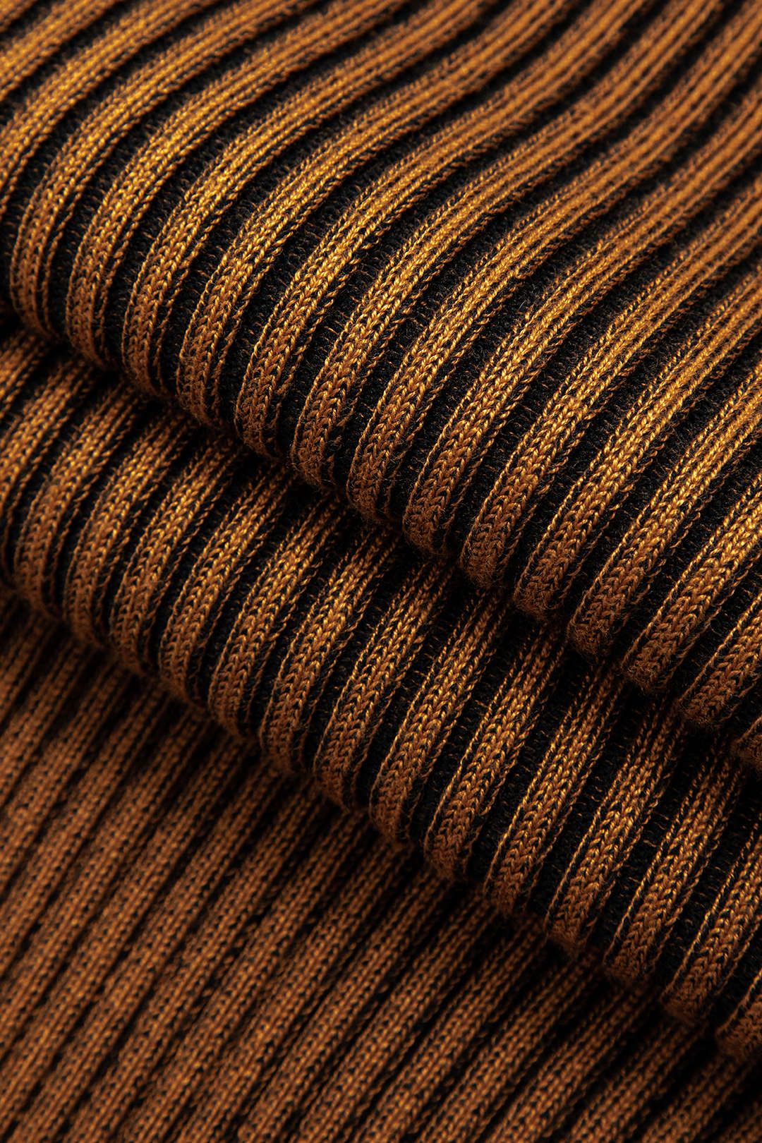 Printed Mock Neck Rib Knit Tank Top sold by Micas product image thumbnail 6