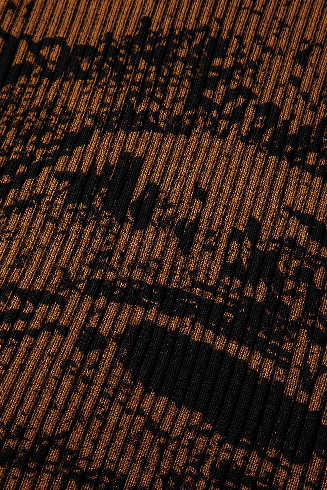 Printed Mock Neck Rib Knit Tank Top sold by Micas product image thumbnail 5