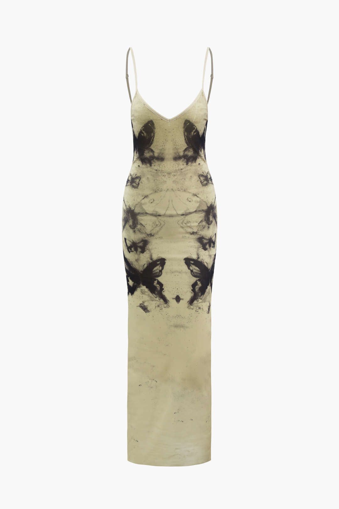 Butterfly Print V-neck Maxi Dress sold by Micas