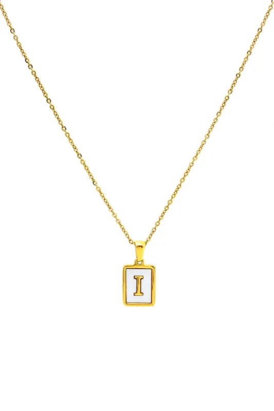 I Pendant Necklace sold by Micas